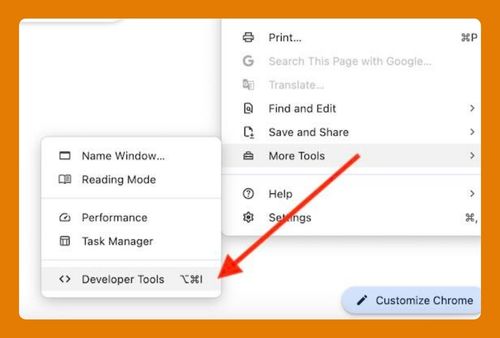 Open Developer Tools on Chrome for Mac (Easiest Way in 2025)