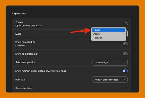 Turn off Dark Mode on Chrome for Mac (Easiest Way in 2025)