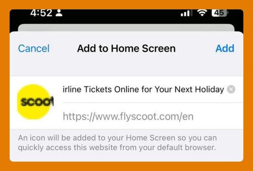 Add a Google Chrome Bookmark to iPhone Home Screen (2025)