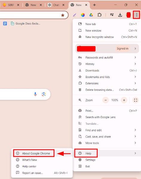 my settings chrome wont save 