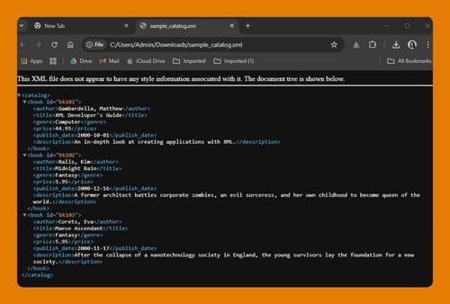 How to Open an XML File in Google Chrome (Easiest Way in 2025)