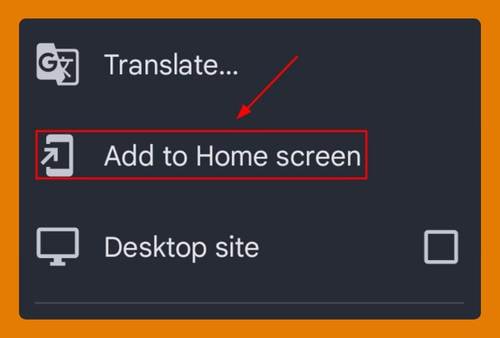 How to Add a Google Chrome Tab to Home Screen (2025 Update)