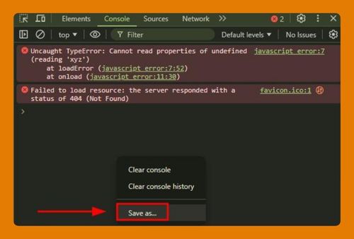 Export a Console Log in Google Chrome (Easiest Way in 2025)