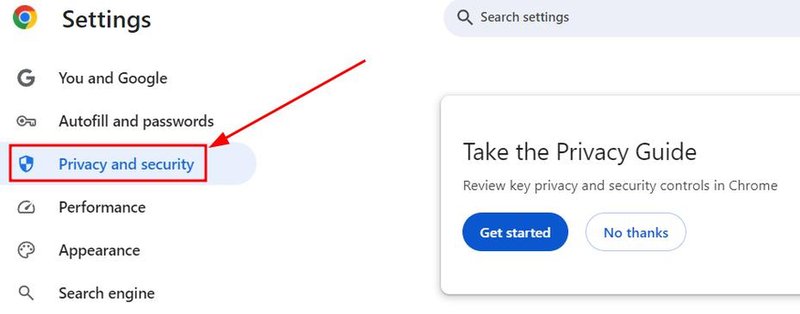 location google chrome cookies