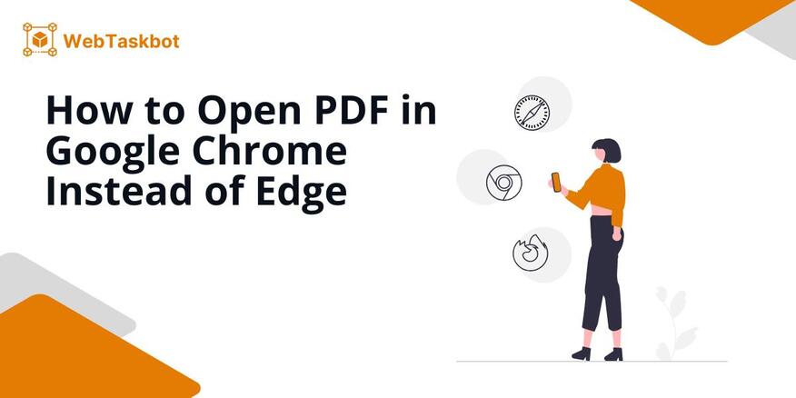 how to open a pdf file in chrome instead of edge