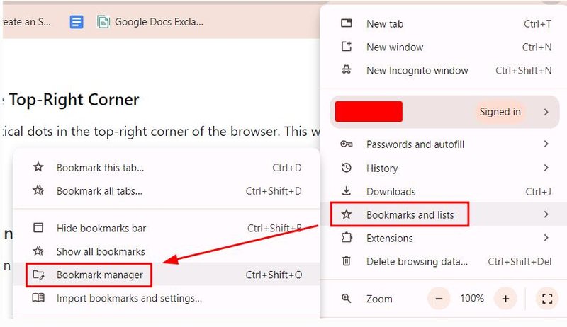 how to export chrome favorites
