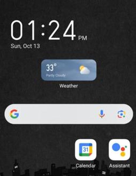 how to remove from home screen google search bar chrome 

